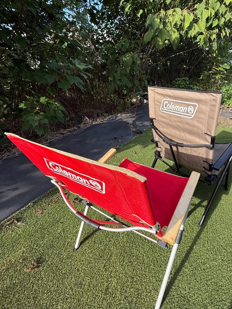 Coleman リクライニングアウトドアチェア 3脚セット