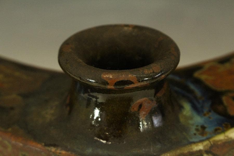 茂生窯 抱瓶（だちびん）沖縄 やちむん(メ1286)