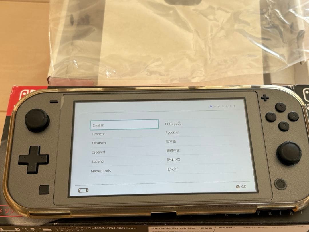 Nintendo Switch Lite ディアルガ パルキア スイッチライト