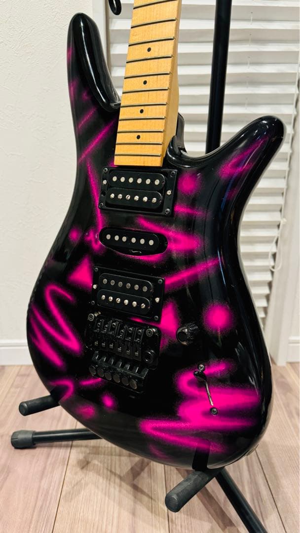 YAMAHA MG-MⅡG MG-M2G エレキギター B’z 松本孝弘 ネオン