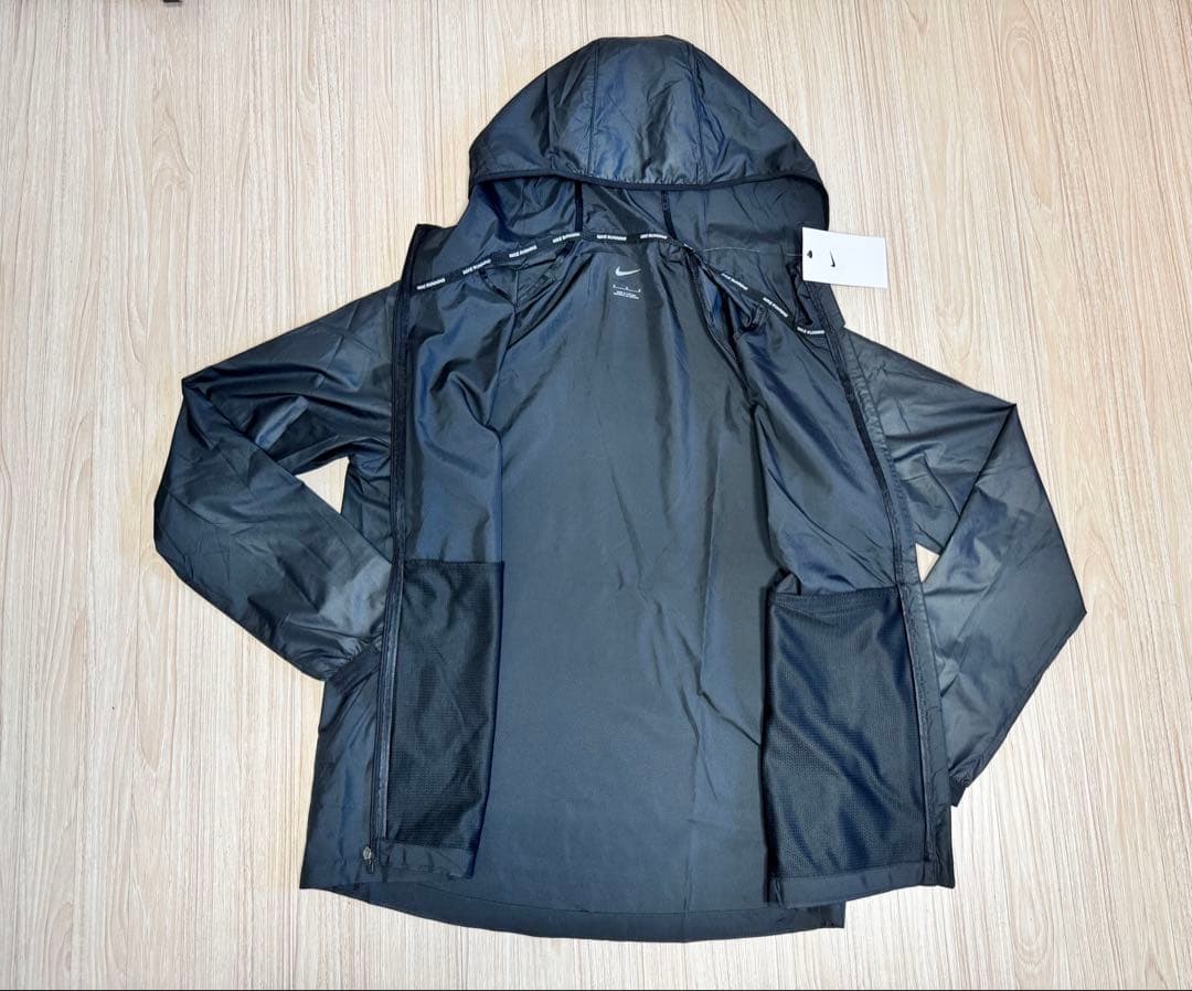 Nike フード付きジャージ上下セット ブラック Mサイズ