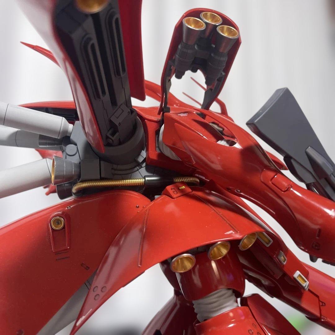 【美】【デカッ】RE/100 ナイチンゲール　組み立て塗装済みジャンク品