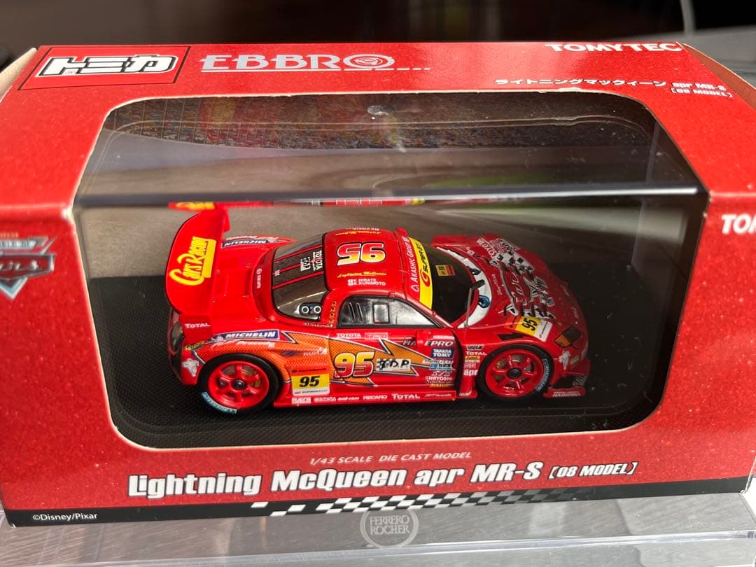 【絶版】トミカエブロ ライトニングマックィーンapr MR-S 2008モデル