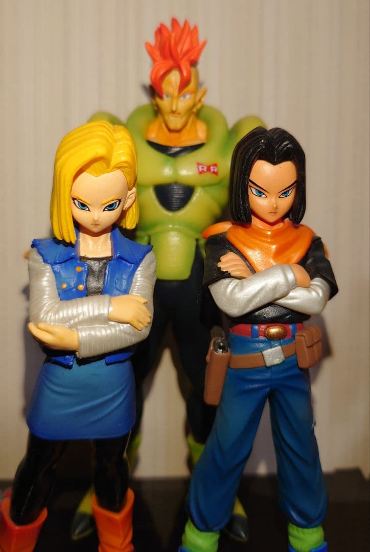 ドラゴンボール 人造人間 超彩色 出陣 16号 17号 18号 19号 20号