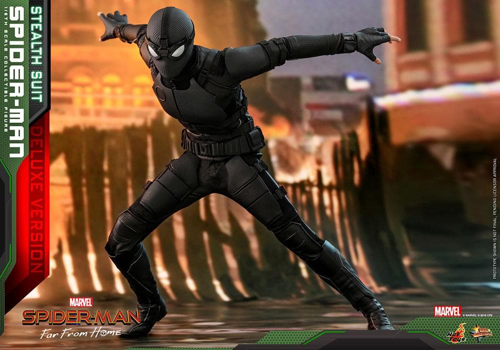 スパイダーマン ステルススーツ デラックスver ホットトイズ