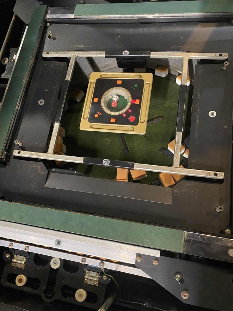 AMOS MONSTER 麻雀卓 緑色　ジャンク