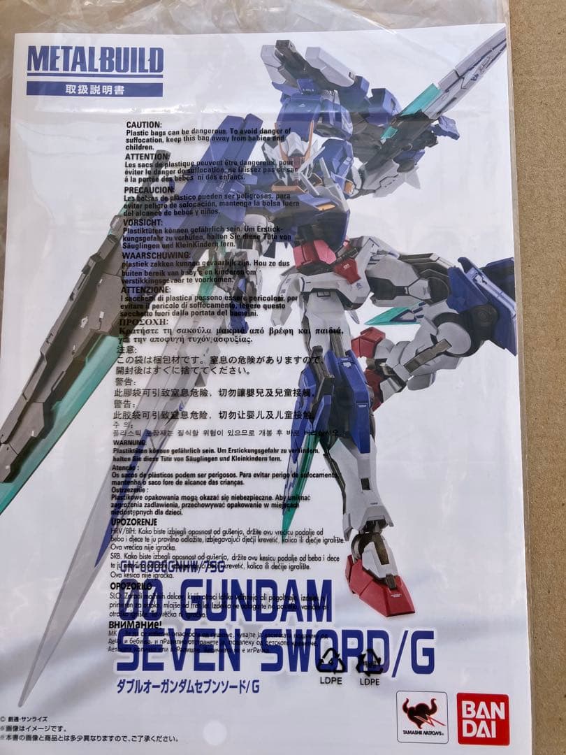バンダイ L BUILD 00ガンダム セブンソードG