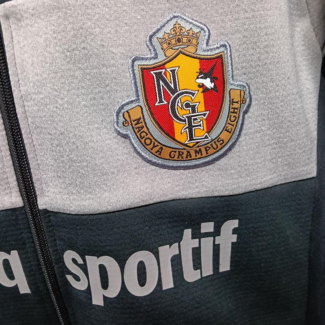 ルコック製 名古屋グランパス トラックトップ ブラック×グレー／L