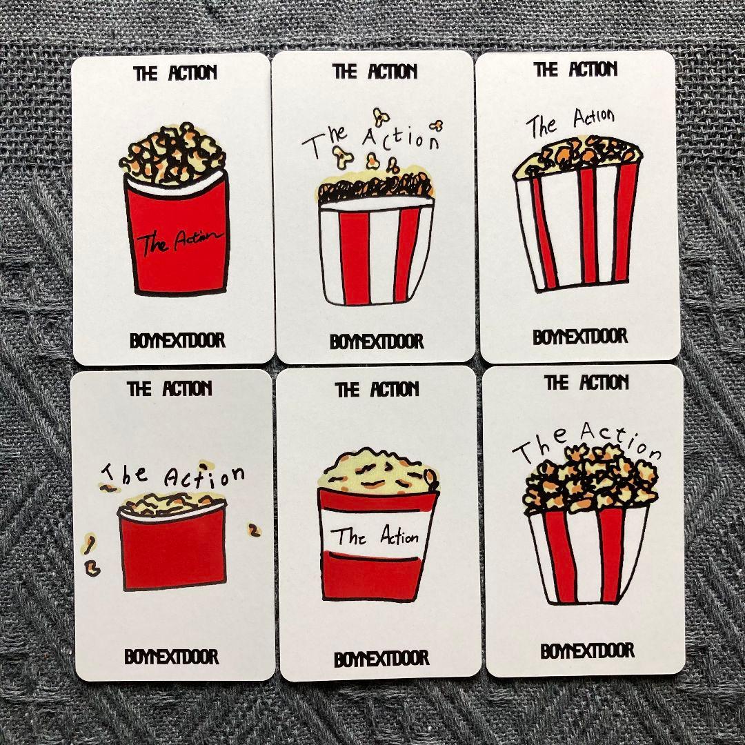 BOYNEXTDOOR The action 事前収録 サノク セット全員6枚
