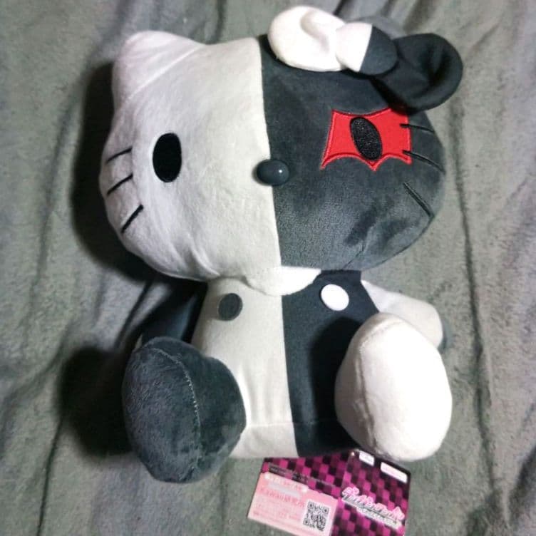 ダンガンロンパ × サンリオキャラクターズ BIGぬいぐるみモノクマハローキティ