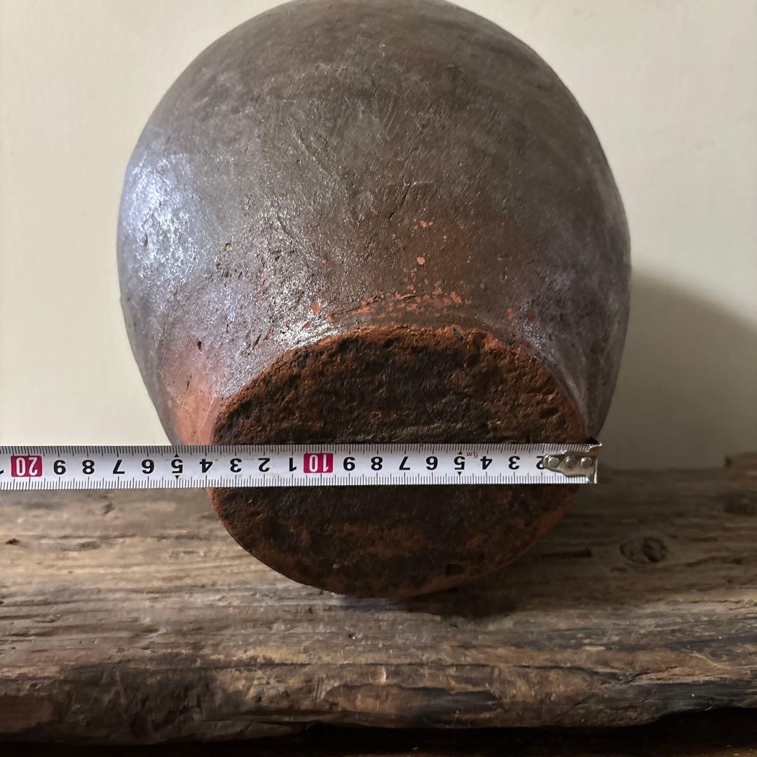 古常滑　丹波　大壺　民芸　古陶磁　アンティーク　古道具　古備前　古瀬戸　検:李朝