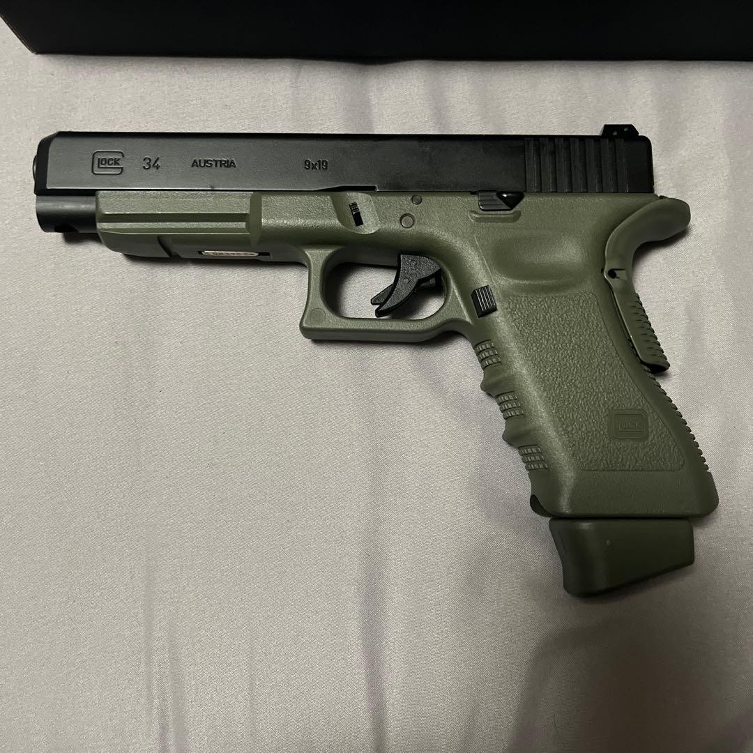 東京マルイ GLOCK 34 ガスガン グロック34 ガーダーグリップカスタム