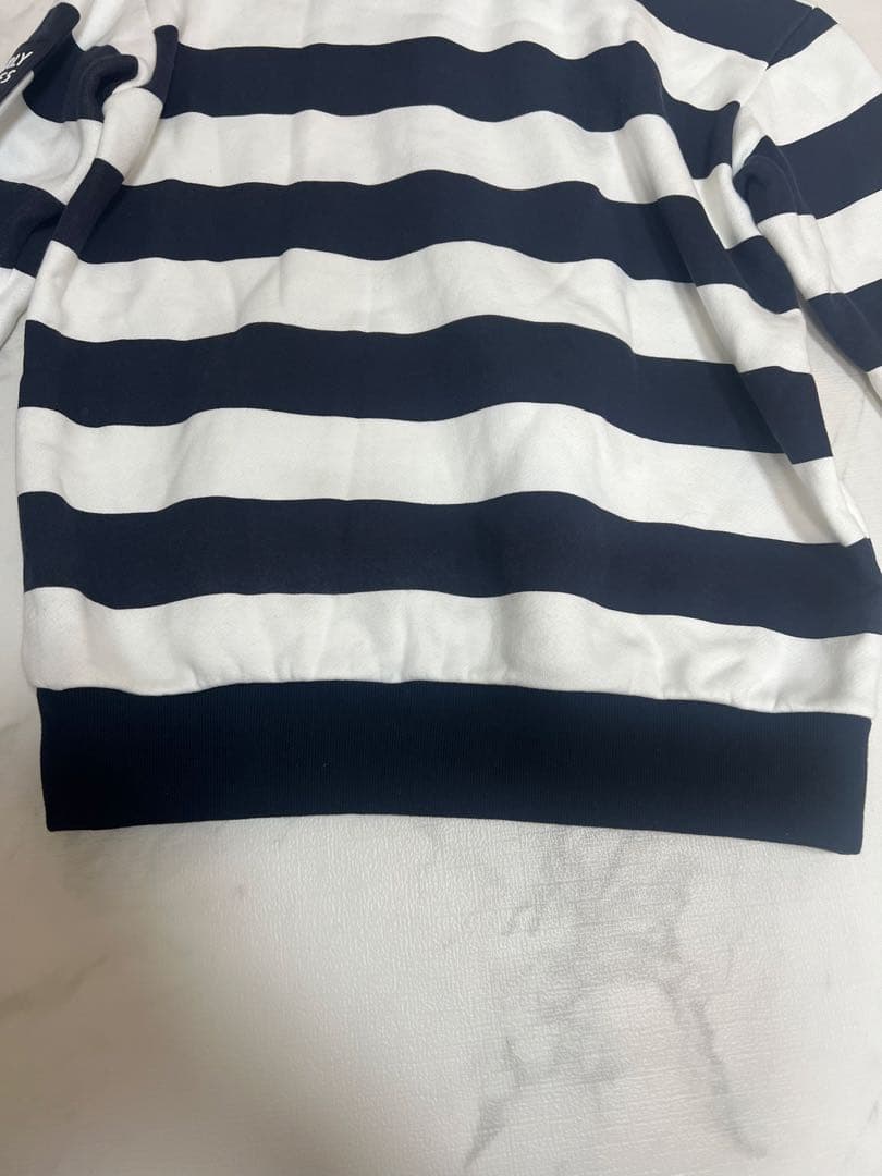 PEARLY GATES パーカー ボーダー　2 コットン100