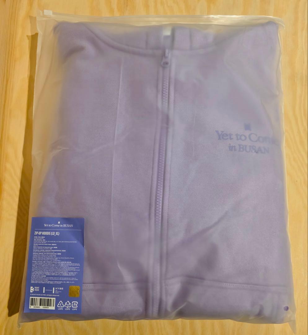 BTS Yet To Come in Busan ジップアップ パーカー 新品