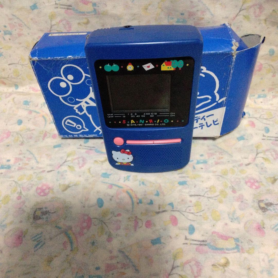 訳あり　SANRIO ハンディーテレビ ハローキティ　1991年