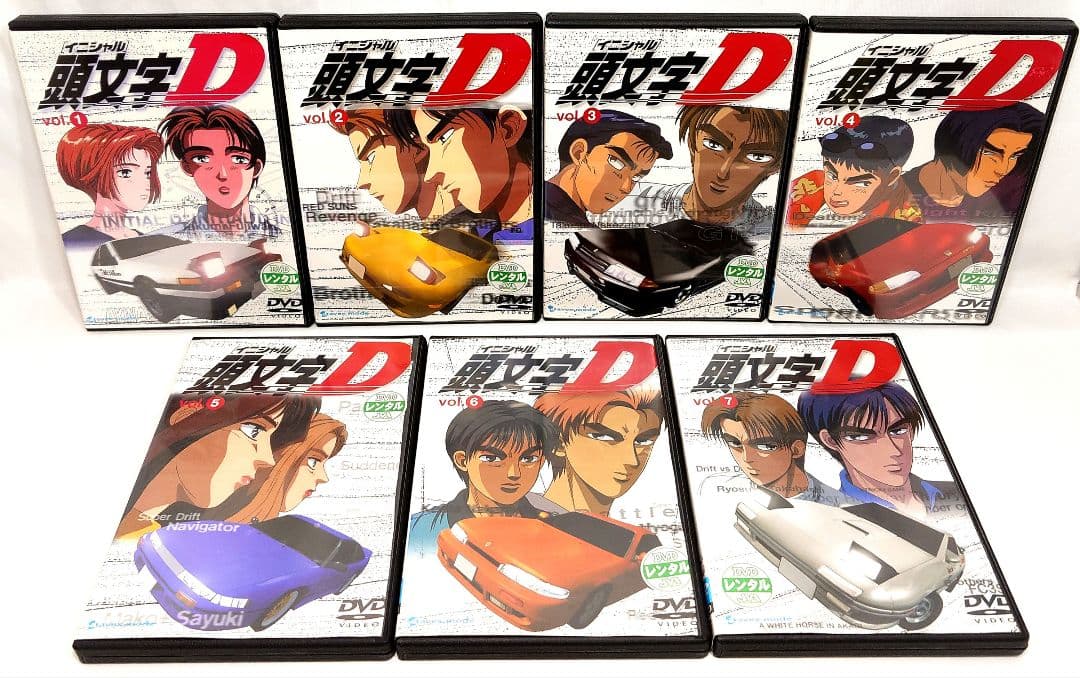 頭文字D/イニシャルD/second stage【1期+2期】DVD 全11巻