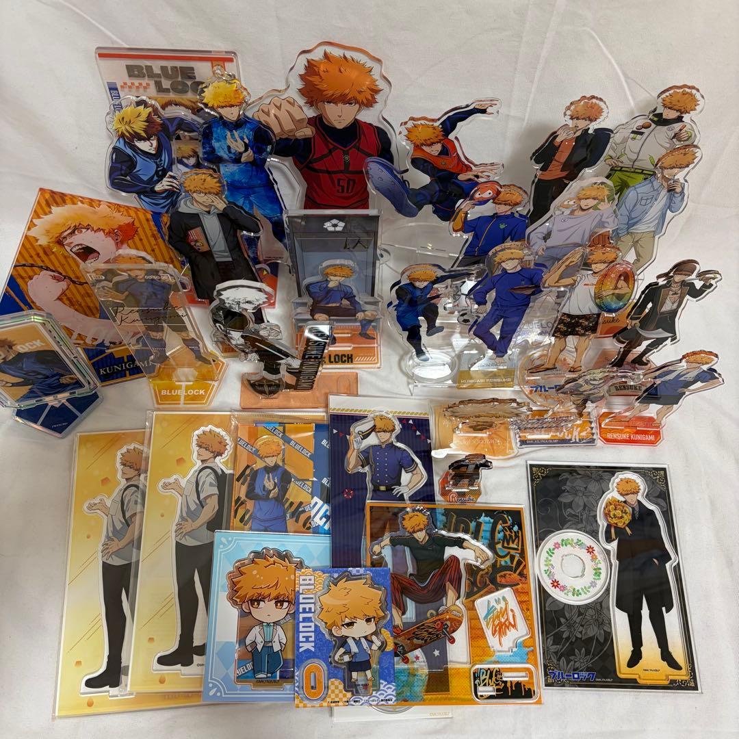 ブルーロック　國神錬介　アクリルスタンド　まとめ売り　ブルロ展　ブルーロック展
