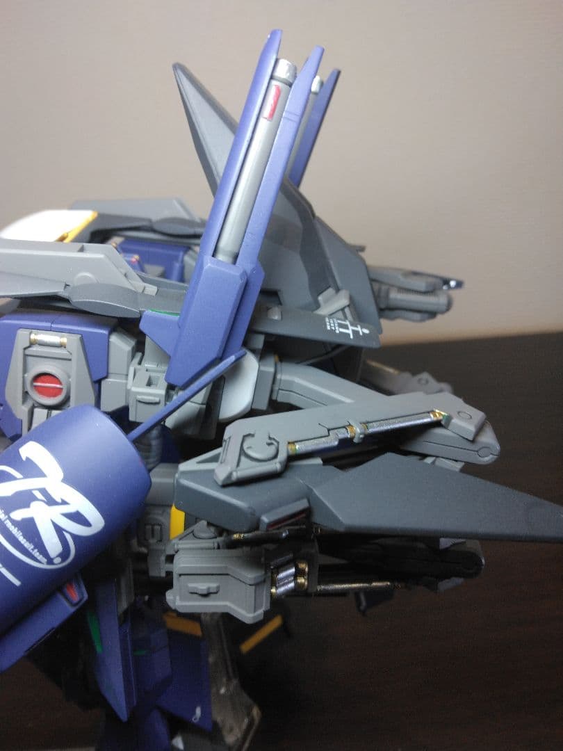 HGガンダムTR-1 ハイゼンスレイ・ラーⅡ全塗装完成品　改造品　　台座付