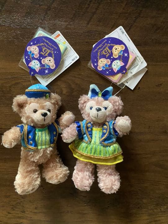 ダッフィー シェリーメイ ぬいぐるみバッジ　セット