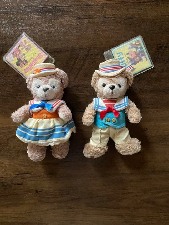 ダッフィー シェリーメイ ぬいぐるみバッジ　セット