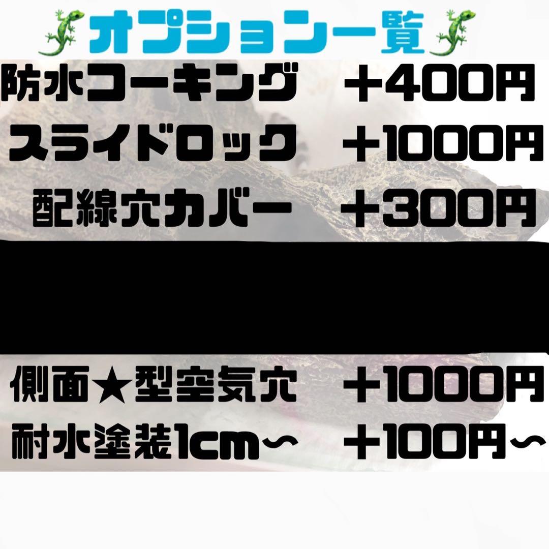 爬虫類ケージ　爬虫類飼育ケージ　90ラック用　天井ノーマル仕様