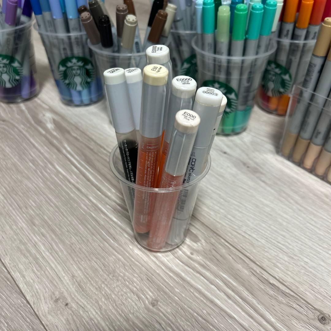 コピックチャオ・スケッチまとめ売り156本＋9本補充インク入り