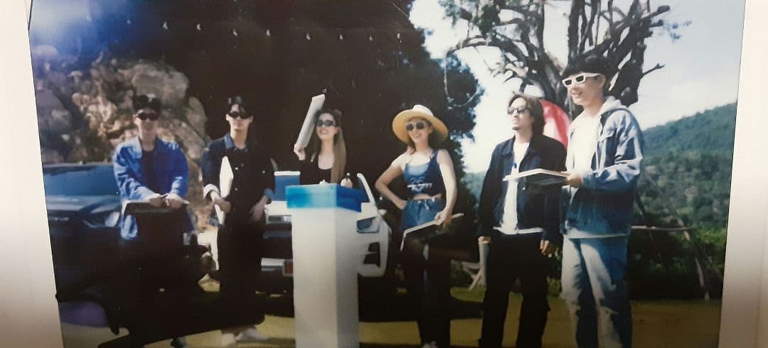 当選品　ポラロイド　win off サイン付