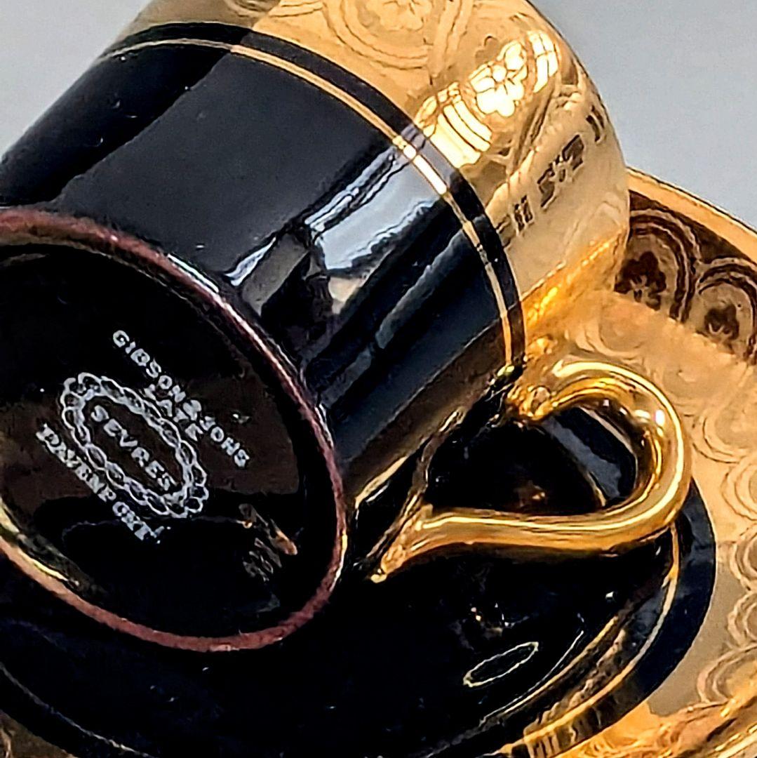 Gibson&sons カップ＆ソーサー　オールドノリタケ　 蝶　皿