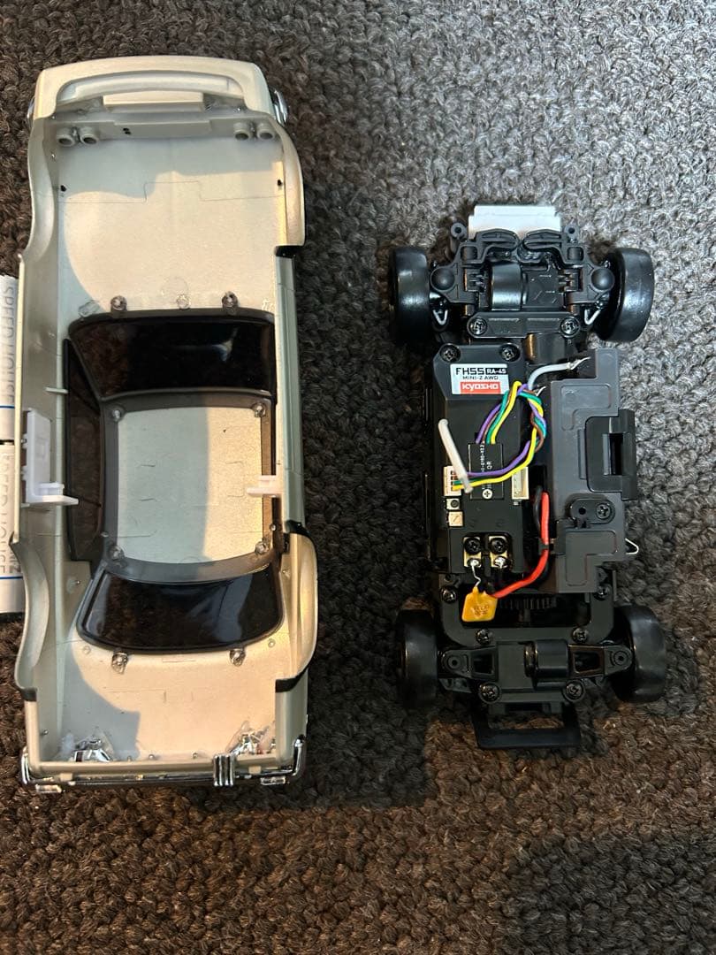 京商　ミニッツ　AWD ジャイロ付き　ハコスカ　GTR スカイライン　2000