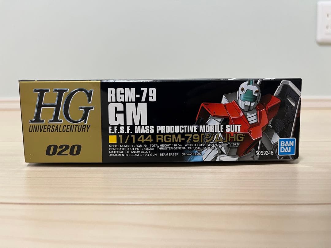 HGガンダム、HGガンキャノン、HGジム　1/144セット
