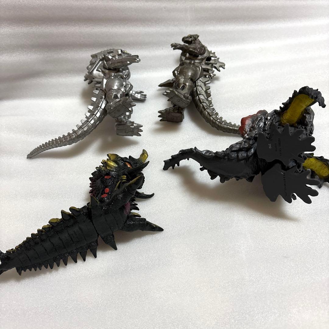 ソフビ　 ヘドラ メカゴジラ　バトラ幼虫　ジェットジャガー　メガロ　コング