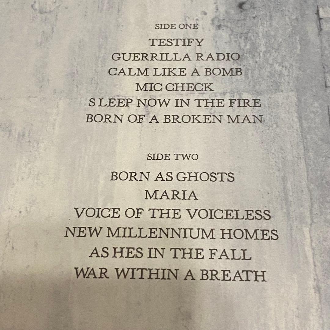 【シュリンク付】 レイジ アゲインスト ザ マシーン バトル オブ ロサンゼルス