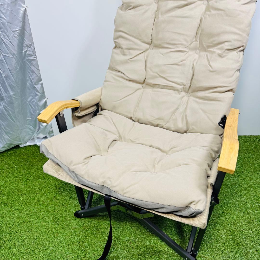 美品セット ICECO 折りたたみアウトドアチェア　クッションカバセット 2脚