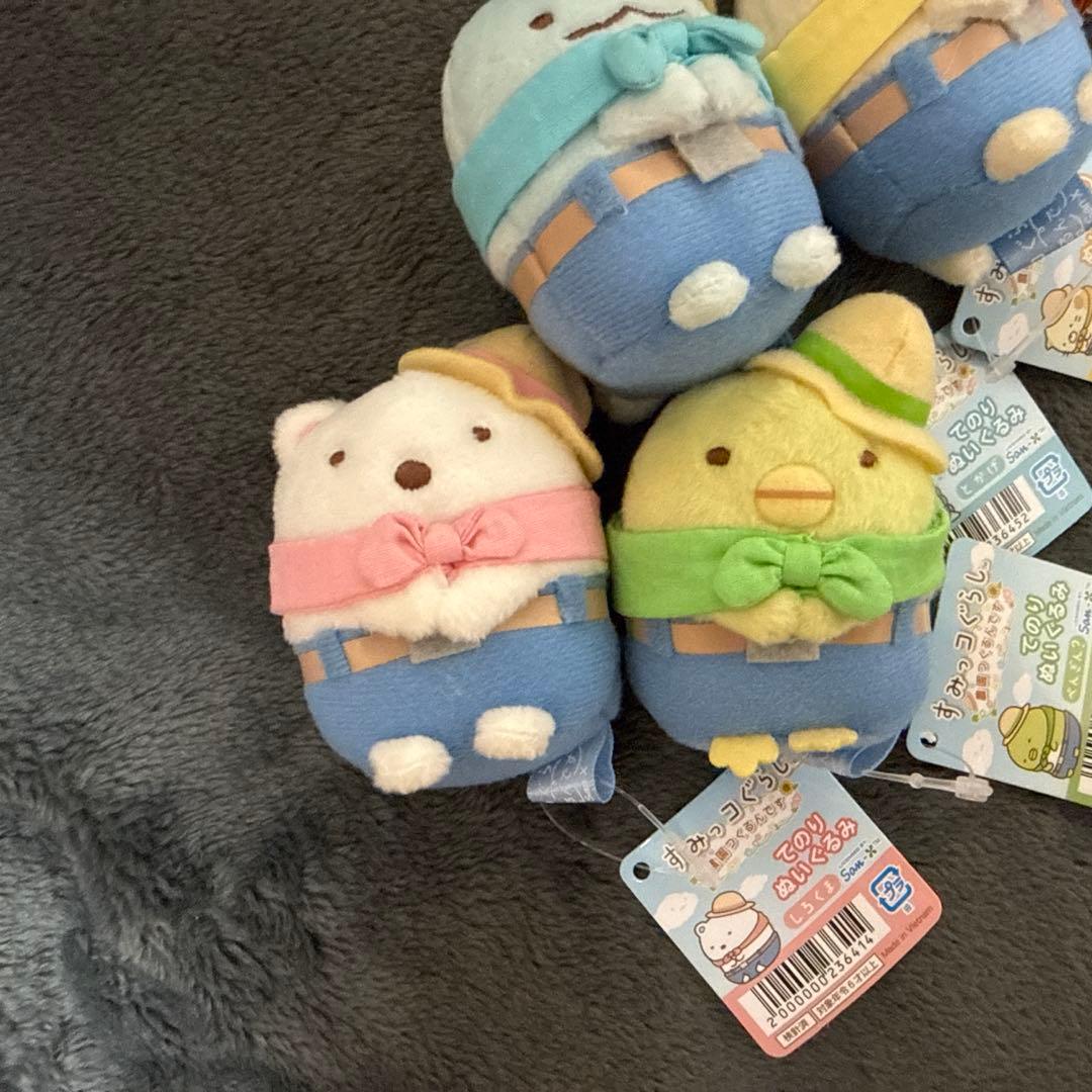 すみっコぐらし 農園手乗りぬいぐるみセット