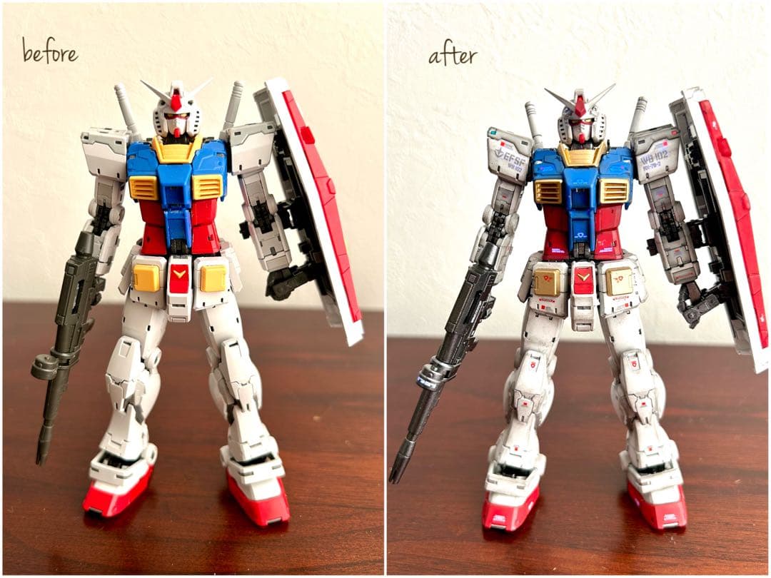 【ガンプラ】 塗装済み完成品　RG RX-78-2 ガンダム Ver.2.0