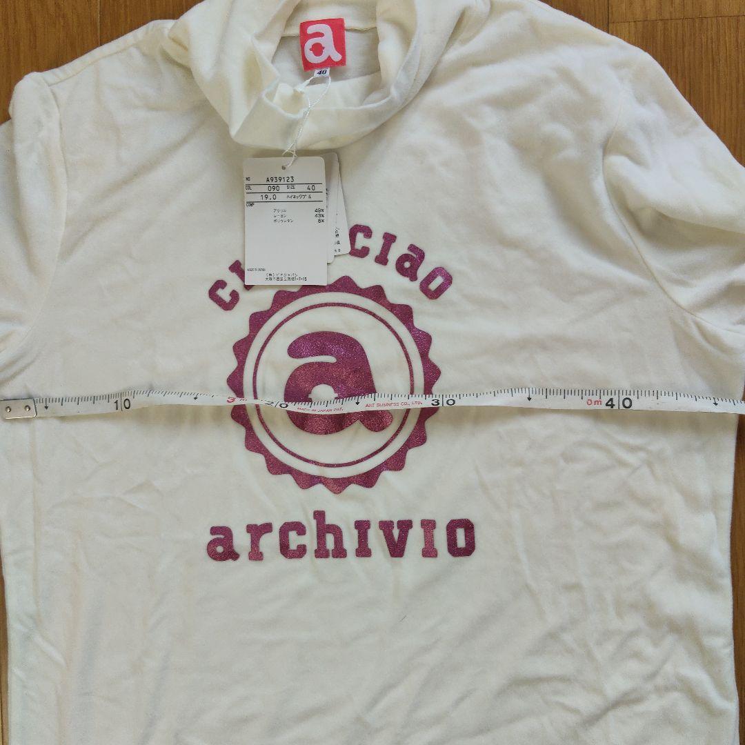 ciao ciao archivio タートルネックシャツ