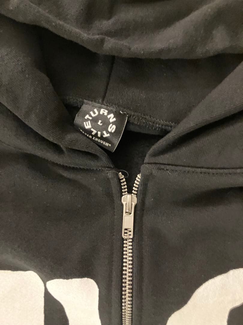 【新品】TURNSTILE ターンスタイル　ツアーグッズ　パーカー　Lサイズ　黒