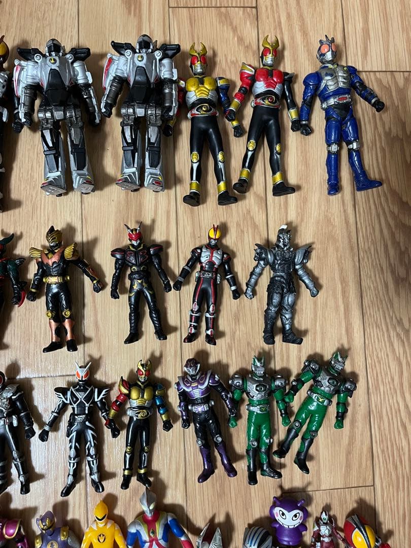 仮面ライダー ソフビ　まとめ売り　ウルトラマン　いろいろ
