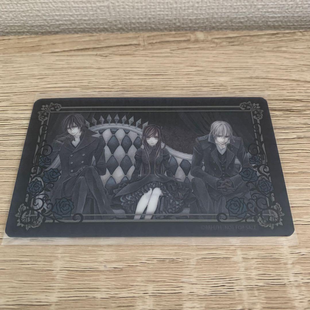 ヴァンパイア騎士　枢　零　優姫　クリアカード　アクリルキーホルダー　缶　5点