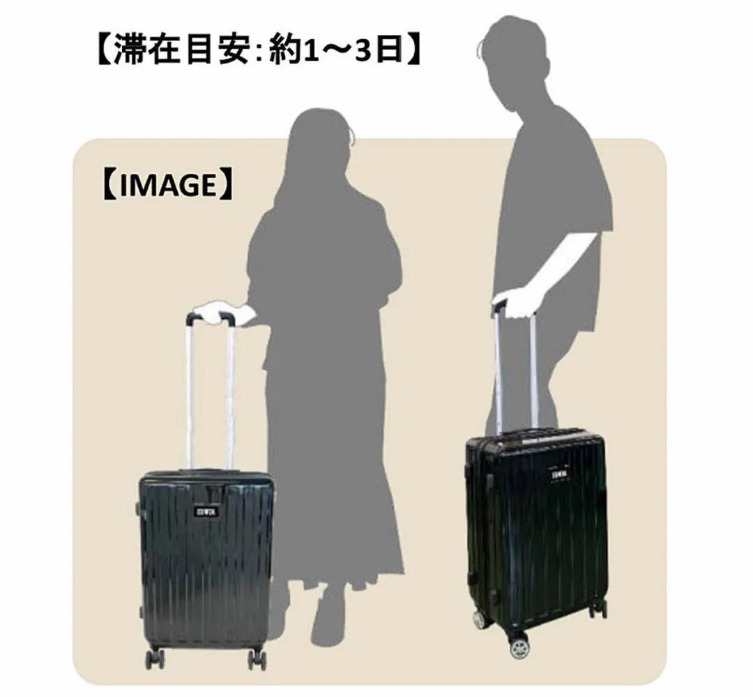 EDWIN エドウィンキャリーバッグ 機内持ち込み4輪ダブルキャスター TSA