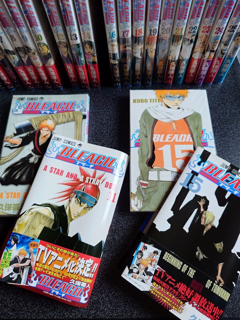 BLEACH 1巻～54巻まで+関連本5冊 初版含11・15巻プレミアムカバー付