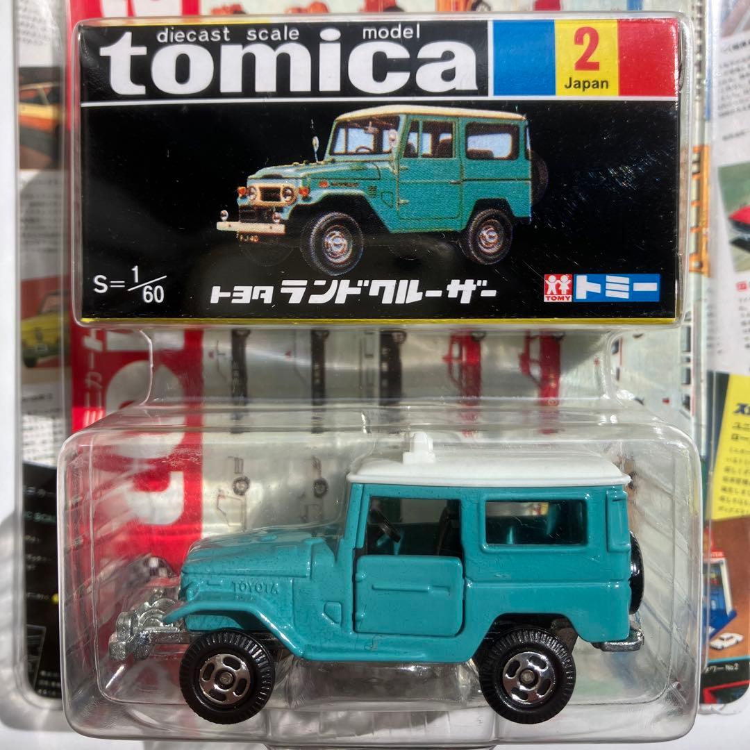 トミカ35周年記念　懐かしのカタログ付トミカ6台セット