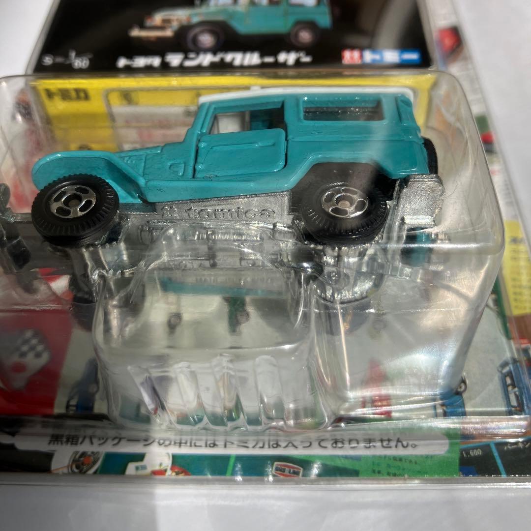 トミカ35周年記念　懐かしのカタログ付トミカ6台セット