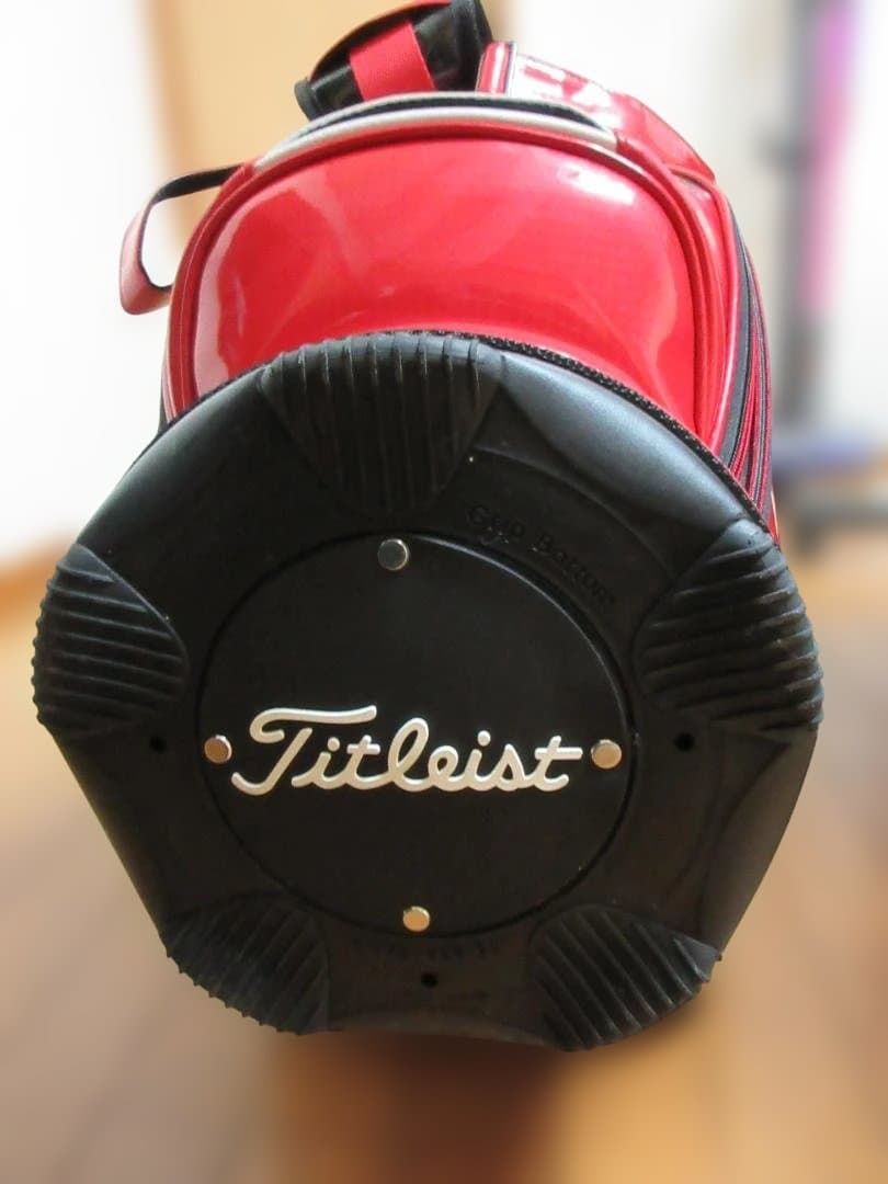 タイトリスト キャディバッグ 赤