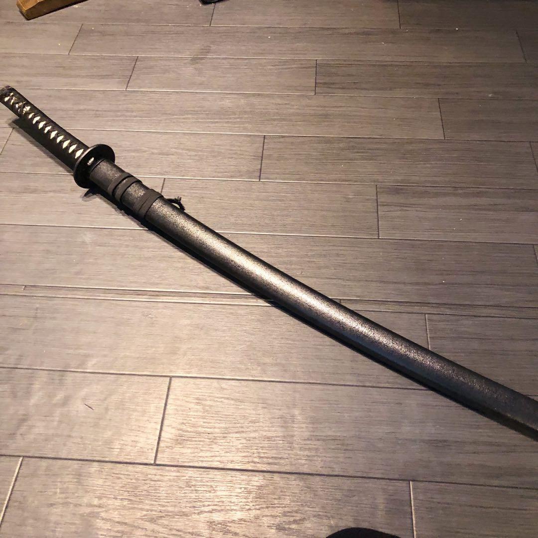 高級模造刀　研波刃　合金　居合刀　本格