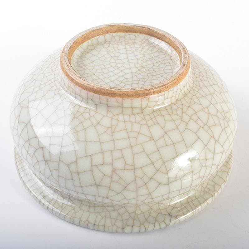 中国　哥窯　青磁　氷裂文　香炉　V　R6881