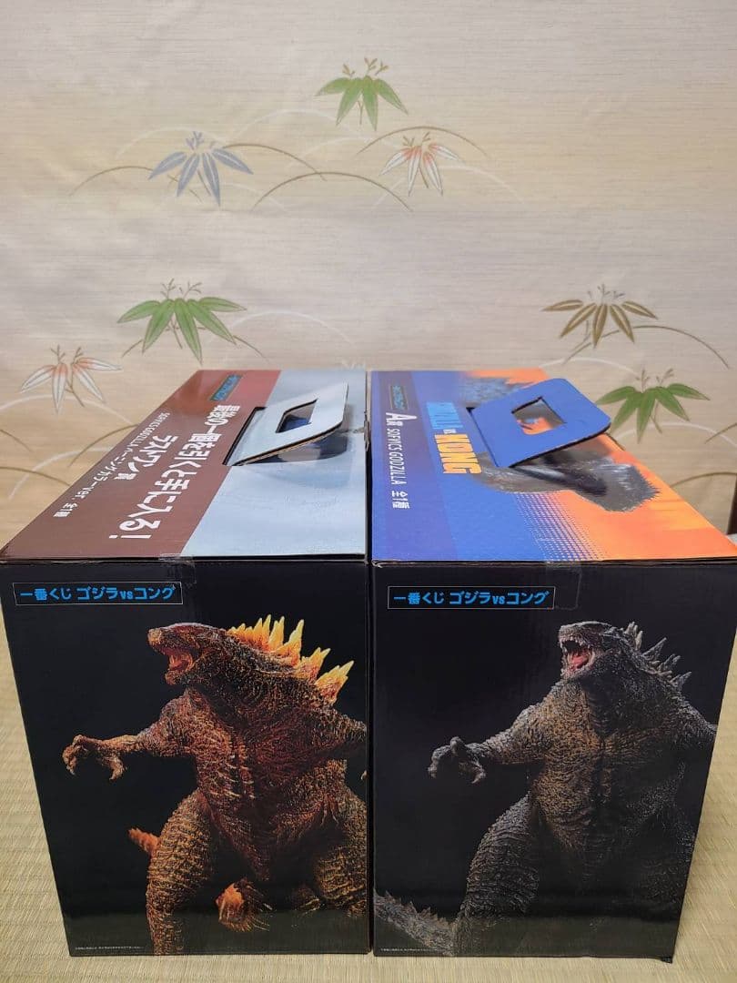 一番くじ　ゴジラ　ゴジラvsコング　A賞&ラストワン2体セット