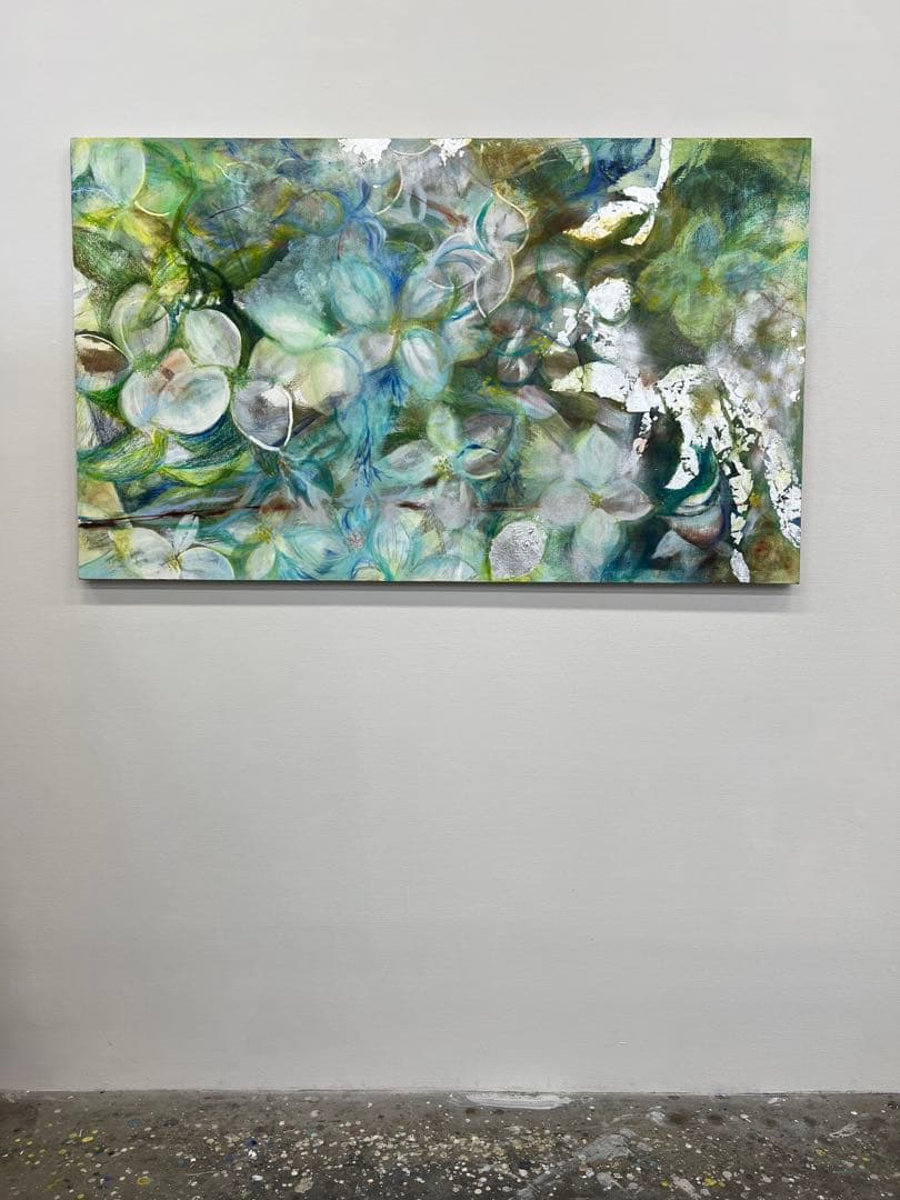 【M100号】風たちの午後 unique作品 原画 油彩