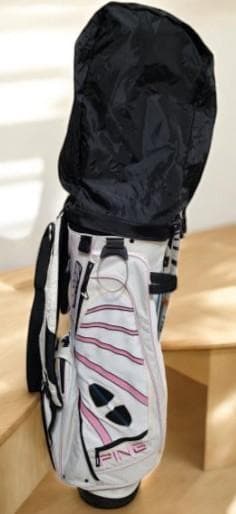 Olive　送料無料/お買得品　PING キャディバッグ ホワイト/ピンク
