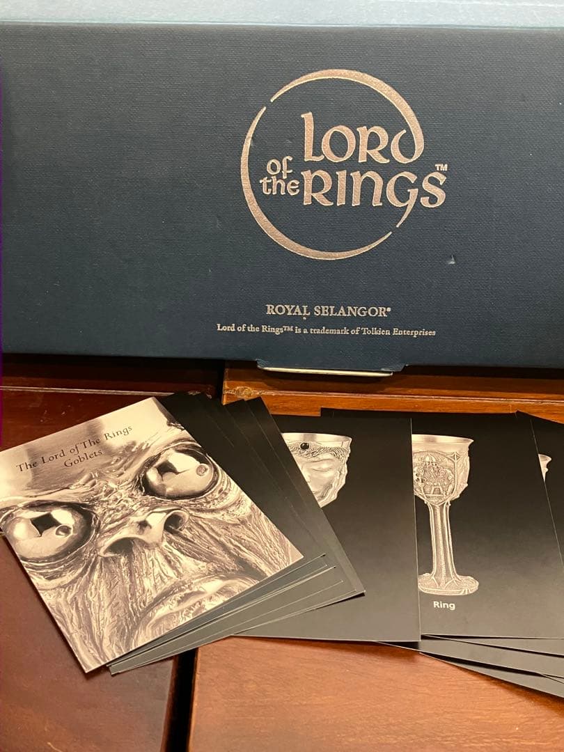 ロイヤルセランゴール　ロードオブザリング　ガンダルフ　ゴブレット